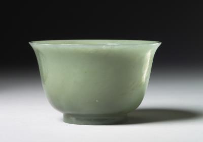 图片[2]-Jade bowl with flared rim, Qing dynasty, Qianlong reign (1736-1795)-China Archive